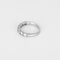 Bague 50 Élégante Demie-alliance en platine et diamants : 0,70 carat au total 58 Facettes DV31868-1