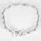 Hermes Collier Chaîne d'Ancre Argent