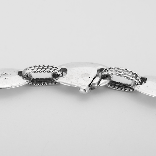 Rare Sautoir en argent Hermès