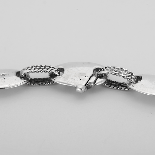 Rare Sautoir en argent Hermès