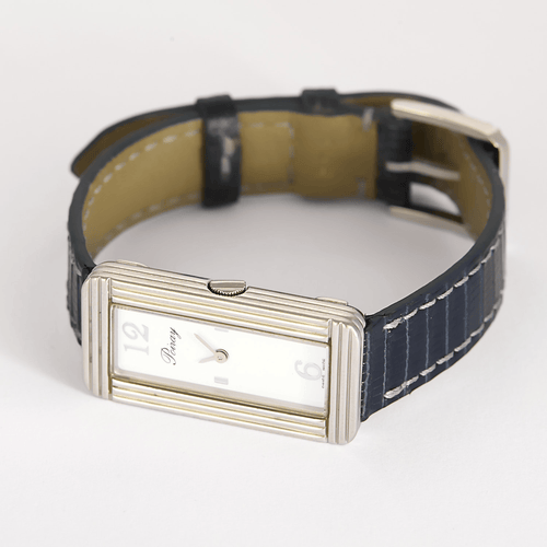 Montre POIRAY - Ma Baguette - Ma première allongée - Montre en acier à boitier rectangulaire et à mouvement quartz 58 Facettes DV11015-5