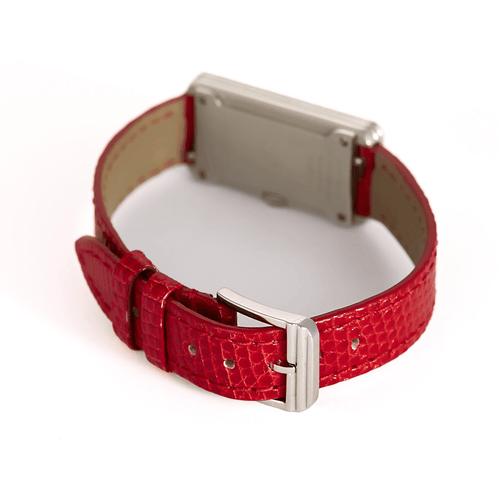 Montre POIRAY - Ma Baguette - Ma première allongée - Montre en acier à boitier rectangulaire et à mouvement quartz 58 Facettes DV11015-4