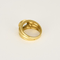Bague en Or jaune 18k Aquamarine