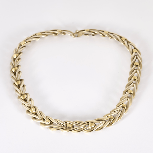 Christofle - Collier Or jaune 18k et Argent