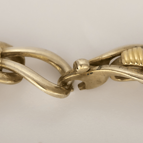 Christofle - Collier Or jaune 18k et Argent