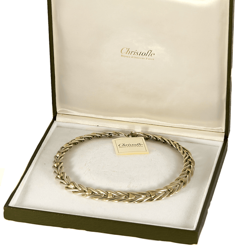 Christofle - Collier Or jaune 18k et Argent