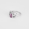 MELLERIO - FLORE Bague en Or blanc 18k Saphir