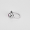 MELLERIO - FLORE Bague en Or blanc 18k Saphir