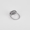 MELLERIO - FLORE Bague en Or blanc 18k Saphir
