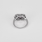 MELLERIO - FLORE Bague en Or blanc 18k Saphir