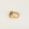 Bague 52 Bague Or jaune 18k et Platine Diamant 58 Facettes DV26158-9