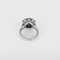 Bague 52 Bague à motif rayonnant en platine et or gris, diamants 58 Facettes DV32097-2