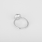 Bague 52 Bague en Or blanc 18k Saphir 58 Facettes DV31994-6