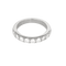 Bague 50 Demie Alliance en or gris et diamants 58 Facettes DV27734-2-50-2