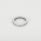 Bague 50 Demie Alliance en or gris et diamants 58 Facettes DV27734-2-50-2