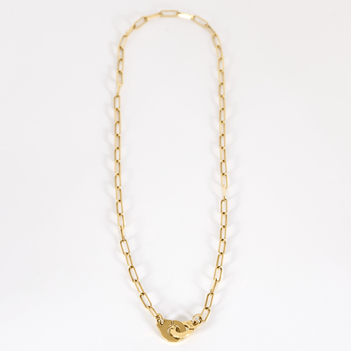 DINH VAN - MENOTTES - Modèle R10 - Collier en or jaune