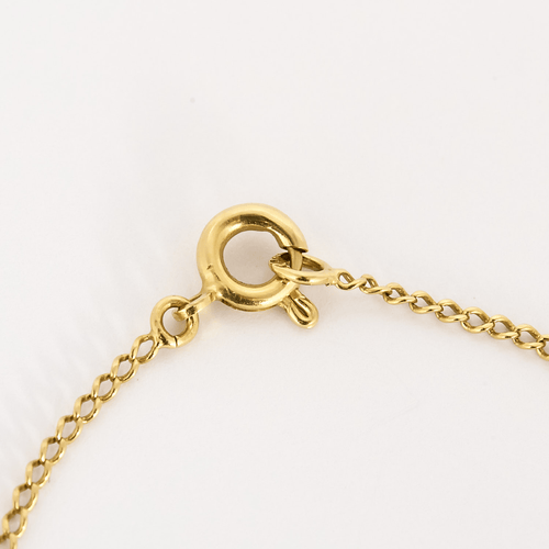 Collier Tiffany & Co - Pendentif en or jaune 14K, saphirs et chaîne en or jaune 18K rapportée 58 Facettes DV32064-1