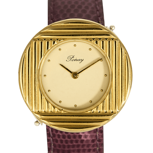 Poiray -  Ma première ronde - Montre en acier et or jaune