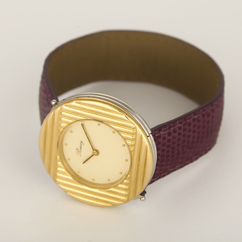 Montre Poiray -  Ma première ronde - Montre en acier et or jaune 58 Facettes DV23242-6