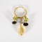 Boucles d'oreilles Boucles d'oreilles en or jaune, citrines, améthystes, péridots et onyx. 58 Facettes DV5390-20