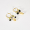 Boucles d'oreilles Boucles d'oreilles en or jaune, citrines, améthystes, péridots et onyx. 58 Facettes DV5390-20