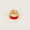 Bague 49 Repossi Bague Berbere Chromatic laque rouge, or rose 18k et diamants 58 Facettes DV31954-2