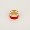 Bague 49 Repossi Bague Berbere Chromatic laque rouge, or rose 18k et diamants 58 Facettes DV31954-2