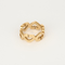 Bague 53 Cartier - Coeur C - Bague en or jaune et diamants 58 Facettes DV32010-2