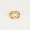 Bague 53 Cartier - Coeur C - Bague en or jaune et diamants 58 Facettes DV32010-2