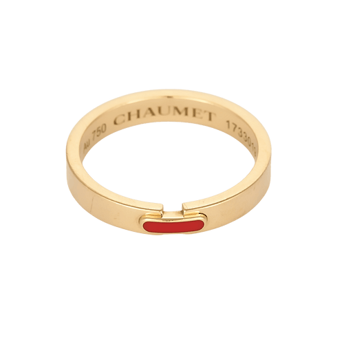 Bague 50 Chaumet Liens Evidence - Bague en or rose 18K 58 Facettes DV12787-23