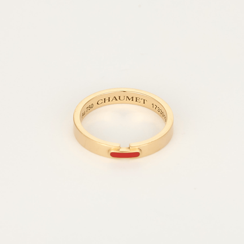 Bague 50 Chaumet Liens Evidence - Bague en or rose 18K 58 Facettes DV12787-23