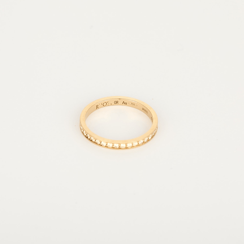 Bague 48 Repossi - Berbère - Alliance en or rose et diamants 58 Facettes DV31954-1