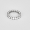 Bague 59 Bague solitaire or gris, platine et diamant 0.30 ct. 58 Facettes DV26158-7