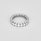Bague 59 Bague solitaire or gris, platine et diamant 0.30 ct. 58 Facettes DV26158-7