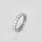 Bague 59 Bague solitaire or gris, platine et diamant 0.30 ct. 58 Facettes DV26158-7
