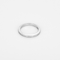 Bague 49 DE BEERS - Alliance américaine en platine et diamants 58 Facettes DV25908-2-49-2