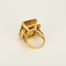 Bague 51.5 Élégante bague cocktail en or jaune, citrine, diamants 58 Facettes DV31371-1