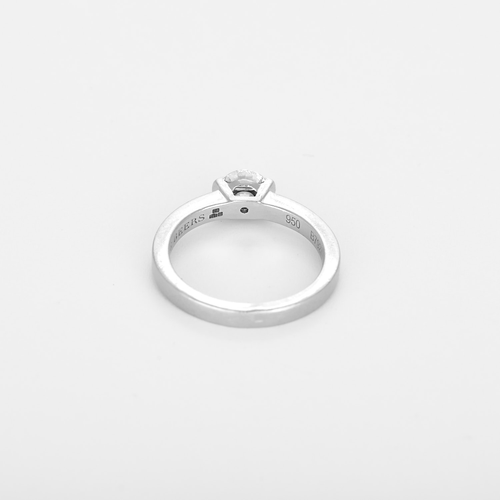 50 DE BEERS - Bague en platine et diamant 58 Facettes DV25908-1-50-2