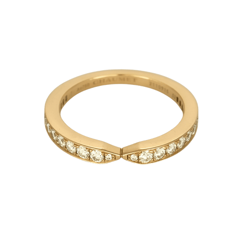 Bague 52 Chaumet - Triomphe - Bague en or rose et diamants 58 Facettes DV32150-1