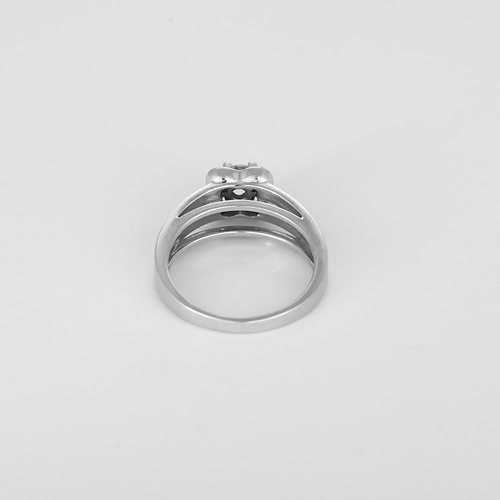 Bague 49 Mauboussin - Chance of love n°2 - Bague en or gris et diamants : 0,36 carat 58 Facettes DV32033-1