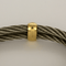 Bracelet FRED - Force 10 - Bracelet en acier et or. Vintage 58 Facettes DV31729-1