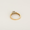Bague 54 Élégante bague Solitaire en or jaune et or blanc, diamants : 0,28 carat 58 Facettes DV31953-2
