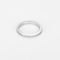 Bague 49.5 DE BEERS - Alliance américaine en platine et diamants 58 Facettes DV25908-3-495-6