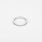 Bague 49.5 DE BEERS - Alliance américaine en platine et diamants 58 Facettes DV25908-3-495-6