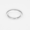 Bague 49.5 DE BEERS - Alliance américaine en platine et diamants 58 Facettes DV25908-3-495-6