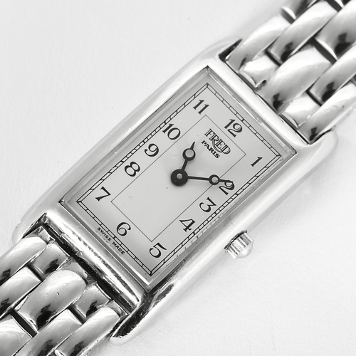 Montre Fred - Montre de dame en acier à mouvement quartz 58 Facettes DV8953-12