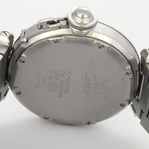 Cartier - Pasha - Montre en acier à mouvement automatique 58 Facettes DV8953-14