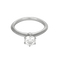Bague 52 TIFFANY - Bague solitaire en platine et diamant 0.90 carat 58 Facettes DV32074-1