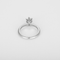 Bague 52 TIFFANY - Bague solitaire en platine et diamant 0.90 carat 58 Facettes DV32074-1
