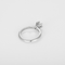 Bague 52 TIFFANY - Bague solitaire en platine et diamant 0.90 carat 58 Facettes DV32074-1